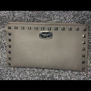 Michael Kors Sandrine Stud Clutch